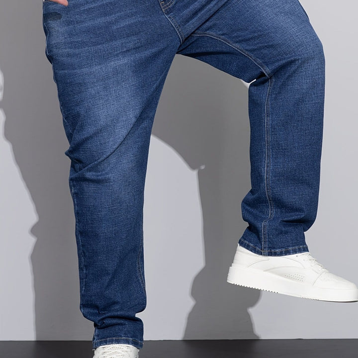 Plus Size Men's Stretch Pants, Durable and Stylish New Design, PLUS SIZE