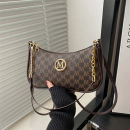 KissICON Vintage Gold M PU Leather Crossbody