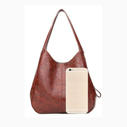 KissICON Vintage Hand Designers Handbags Shoulder Tote –