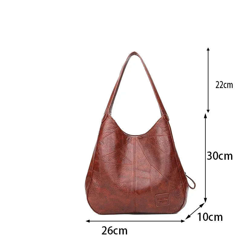 KissICON Vintage Hand Designers Handbags Shoulder Tote –