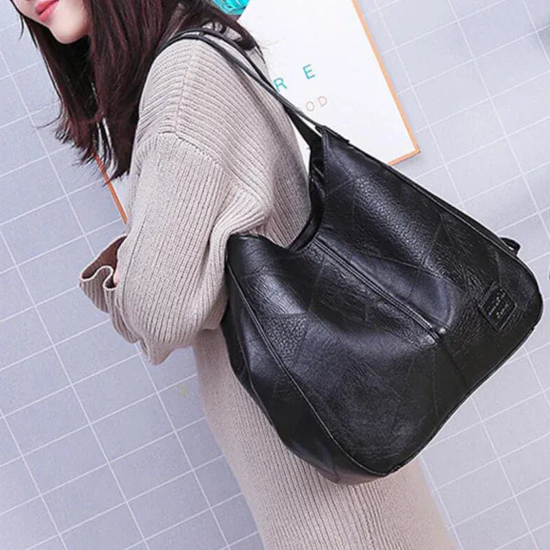 KissICON Vintage Hand Designers Handbags Shoulder Tote –