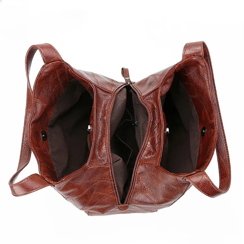 KissICON Vintage Hand Designers Handbags Shoulder Tote –