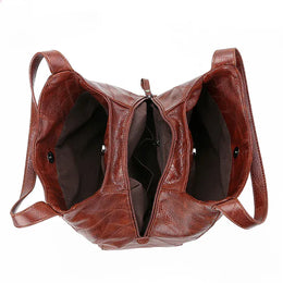 KissICON Vintage Hand Designers Handbags Shoulder Tote –