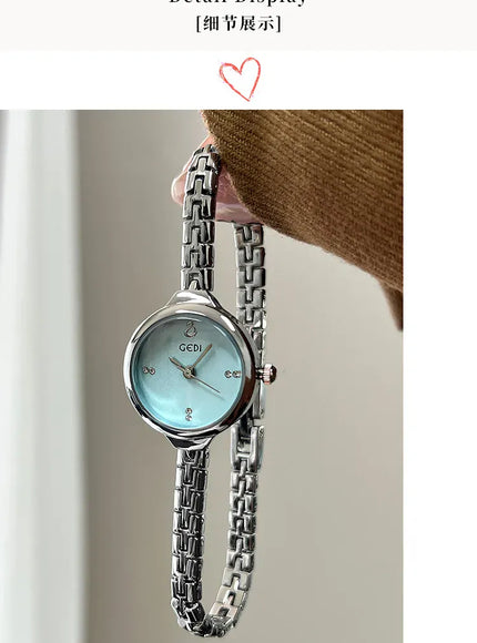 KissICON Vintage Luxury Bracelet Watch For Students - Quartz
