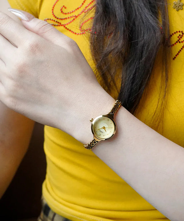 KissICON Vintage Luxury Bracelet Watch For Students - Quartz