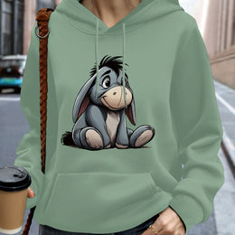 jkthpu-45 Viridity / UK 16 Plus Size, Disney Eeyore casual swear, pullover long