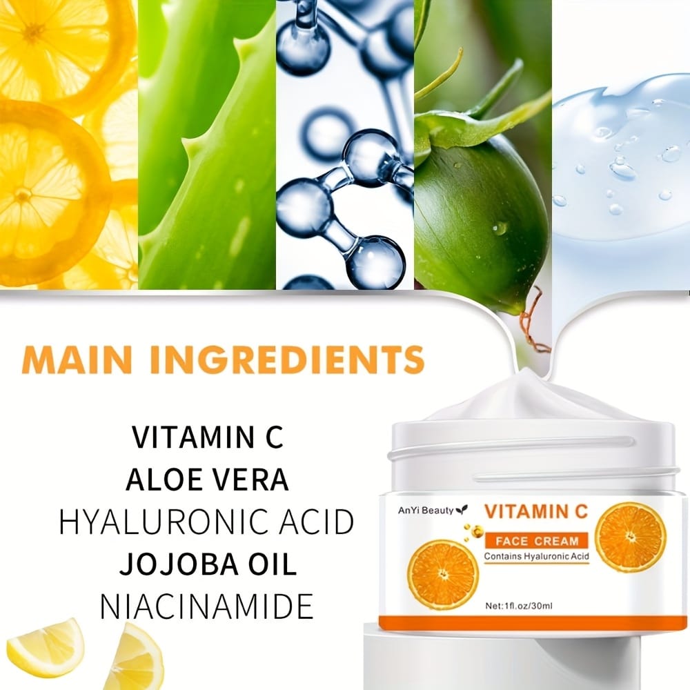 KissICON Vitamin C Face Cream KissIcon OUHOE Retinol Collagen Day and Night Cream