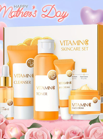 KissICON Vitamin C KissIcon Vitamin C Skincare Set 5 In 1
