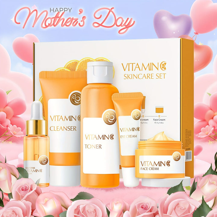 KissIcon Vitamin C Skincare Set 5 In 1