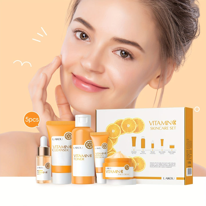 Laikou Vitamin C Brightening Skincare Gift Set