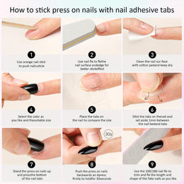 KissICON W013001DP24 KissIcon Shining Nails Almond Press 24 Colors -