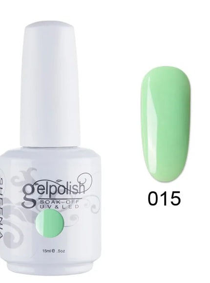KissICON W015 / CHINA KissIcon Nail Gel Polish UV Gel Hybrid Varnish