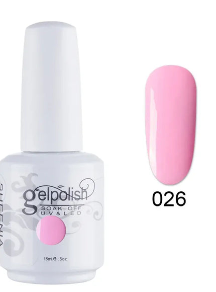 KissICON W026 / CHINA KissIcon Nail Gel Polish UV Gel Hybrid Varnish