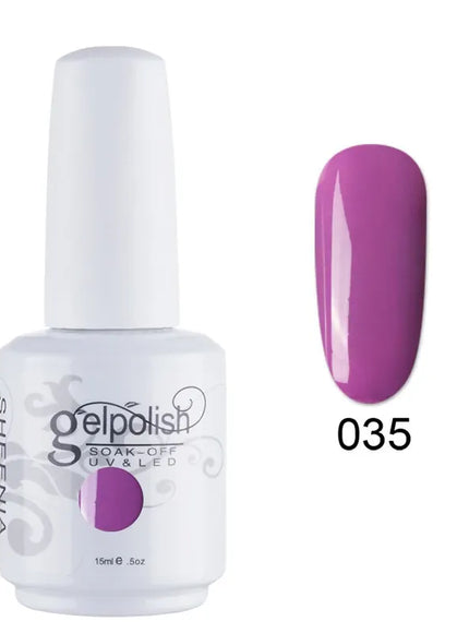 KissICON W035 / CHINA KissIcon Nail Gel Polish UV Gel Hybrid Varnish