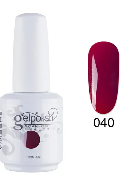 KissICON W040 / CHINA KissIcon Nail Gel Polish UV Gel Hybrid Varnish