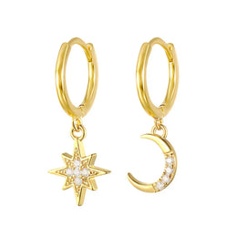 KissICON W0531-Y Wholesale 2025 Fashion Water Drop Zircon Hoop Earrings for Women Wedding Party  Simple Style Jewelry Pendientes Accessories Gift