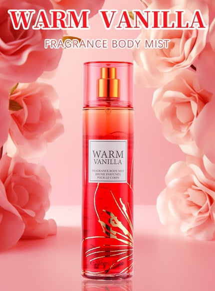 KissICON Warm Vanilla KissIcon Hair And Body Mist 8oz - Refreshing