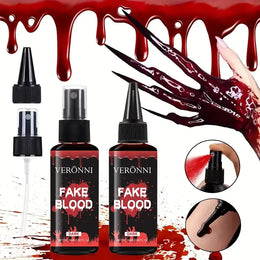 KissICON Washable Eye Create Realistic Blood Fake Blood Halloween Makeup For Drops Effect