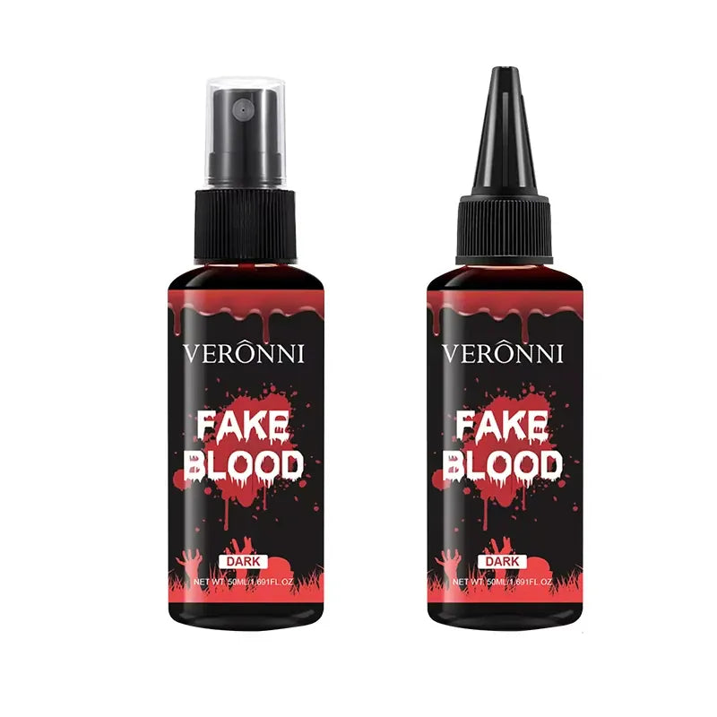 KissICON Washable Eye Create Realistic Blood Fake Blood Halloween Makeup For Drops Effect