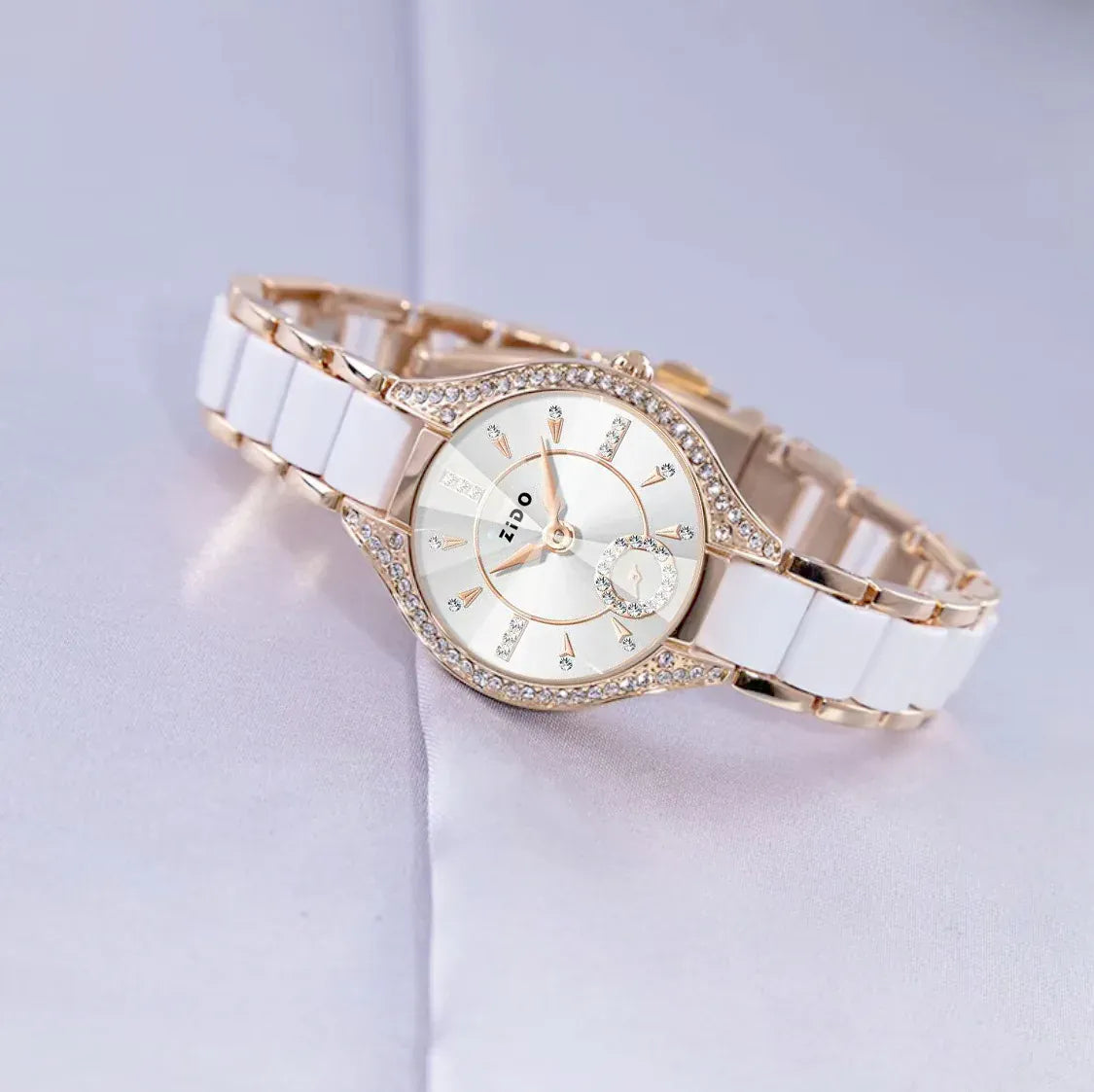KissICON Watch For Women Retro Light Luxury Waterproof Diamond