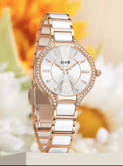 KissICON Watch For Women Retro Light Luxury Waterproof Diamond