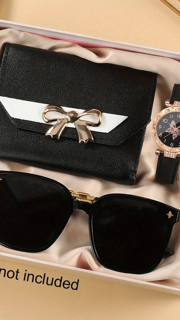 Women's Watch, Wallet & Glasses Gift Set