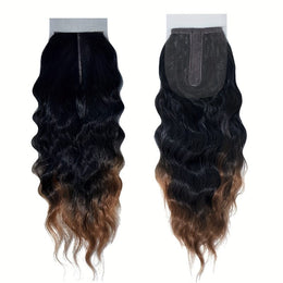 KissICON Water Wave Hair Bundles 18 Inch Ombre Blonde