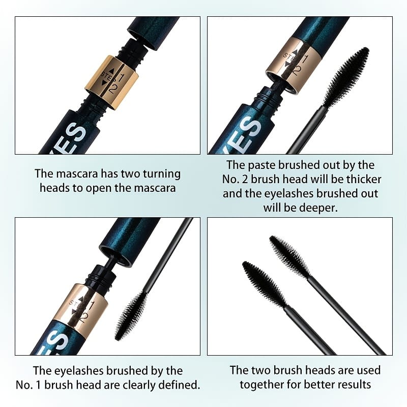 KissICON Waterproof 4d Fiber Mascara Curl Lengthen
