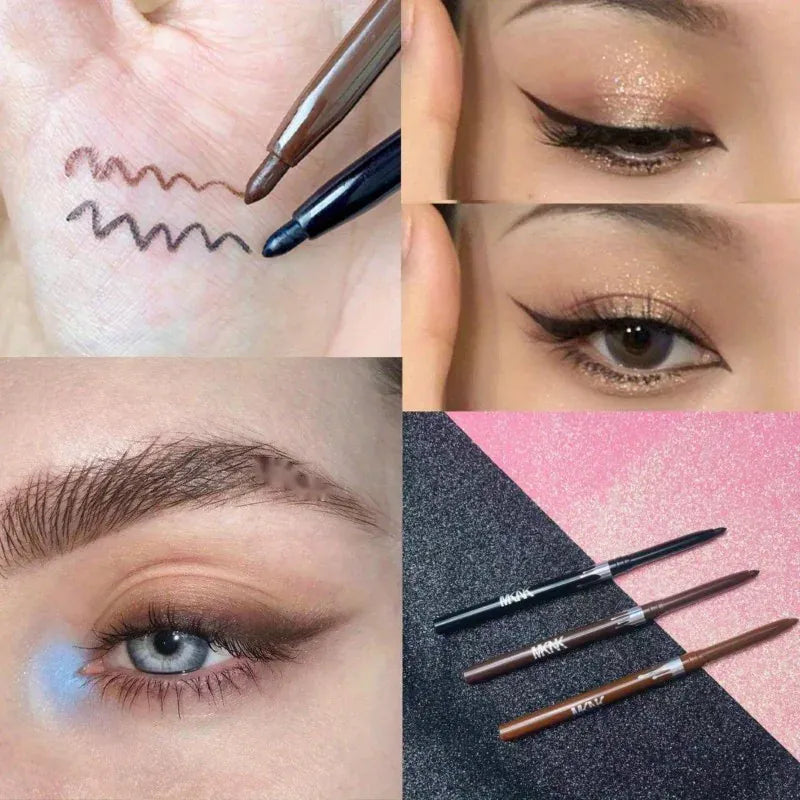 KissICON 💋 Waterproof Black Brown Gel Eyeliner Pencil -