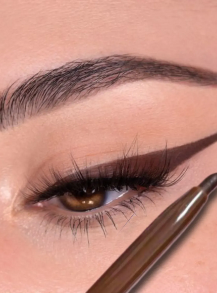 KissICON 💋 Waterproof Black Brown Gel Eyeliner Pencil -