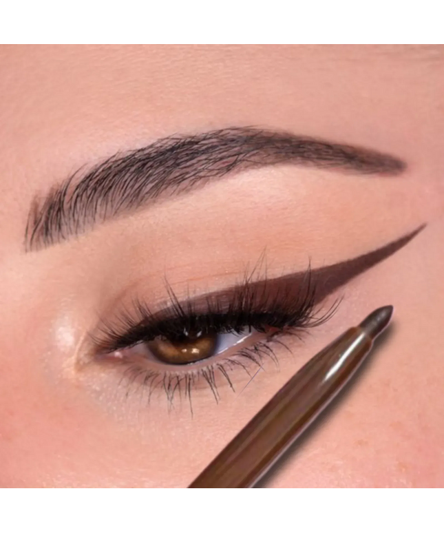 KissICON 💋 Waterproof Black Brown Gel Eyeliner Pencil -
