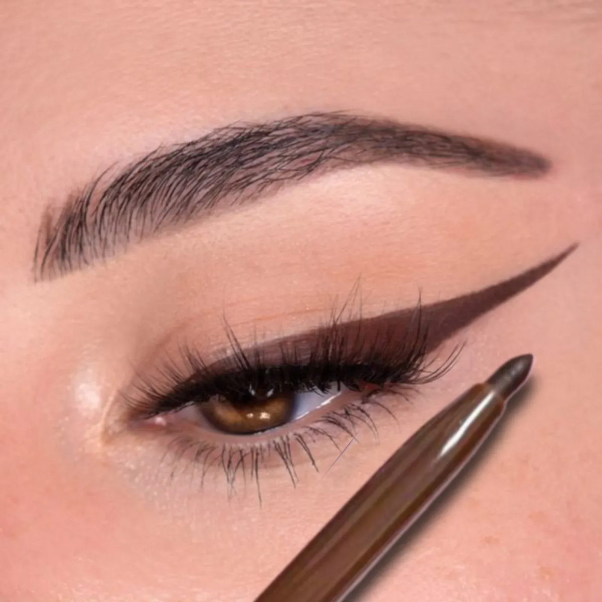 KissICON 💋 Waterproof Black Brown Gel Eyeliner Pencil -