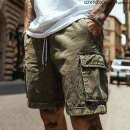 KissICON Waterproof Breathable Cargo Shorts Summer Outdoor Comfort