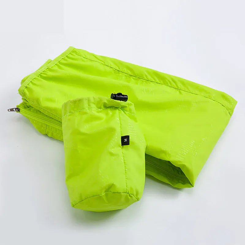 KissICON Waterproof Sun Protection Camping Rain Jacket  Quick Dry Windbreaker