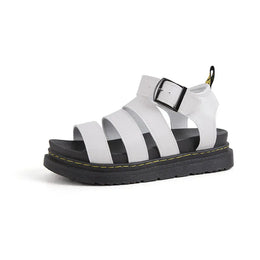 KissICON WHITE / 37 Summer New Thick Sole Casual Sandals