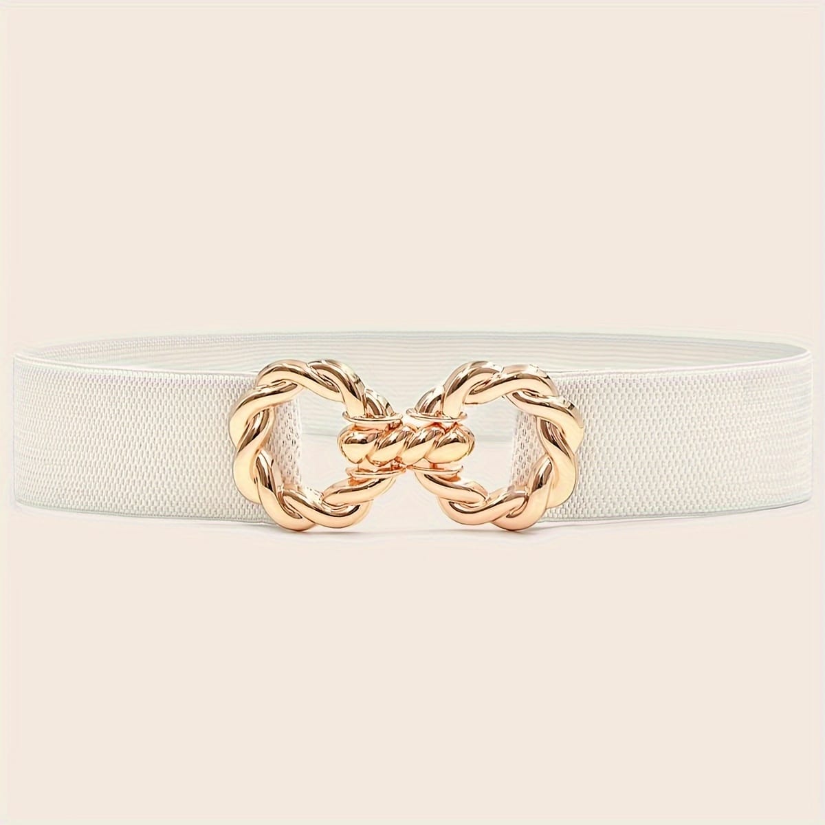 jkthpu-45 White / 3XL Chic Slimming Elastic Waist Belt Versatile for Any Style