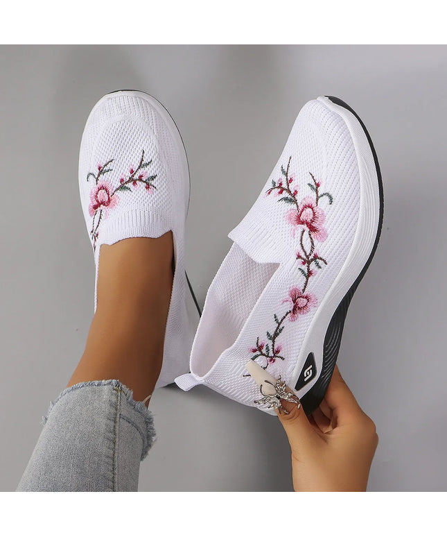 Dropshipman WHITE / 41 Women's summer breathable mesh flat shoes women's shoes casual sneakers shoes, clearance free shipping