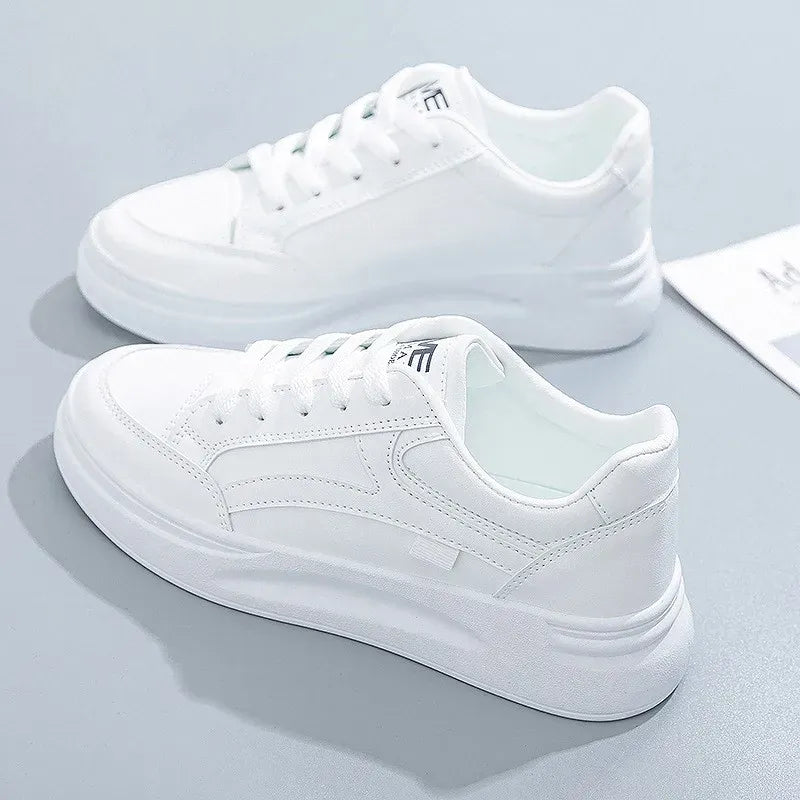 Dropshipman White / 43 Women's Sneakers Fashion 2025 New Trainers Woman Shoes Comfortable Casual Sneaker Woman Lace Up Women Sneakers Tenis Feminino