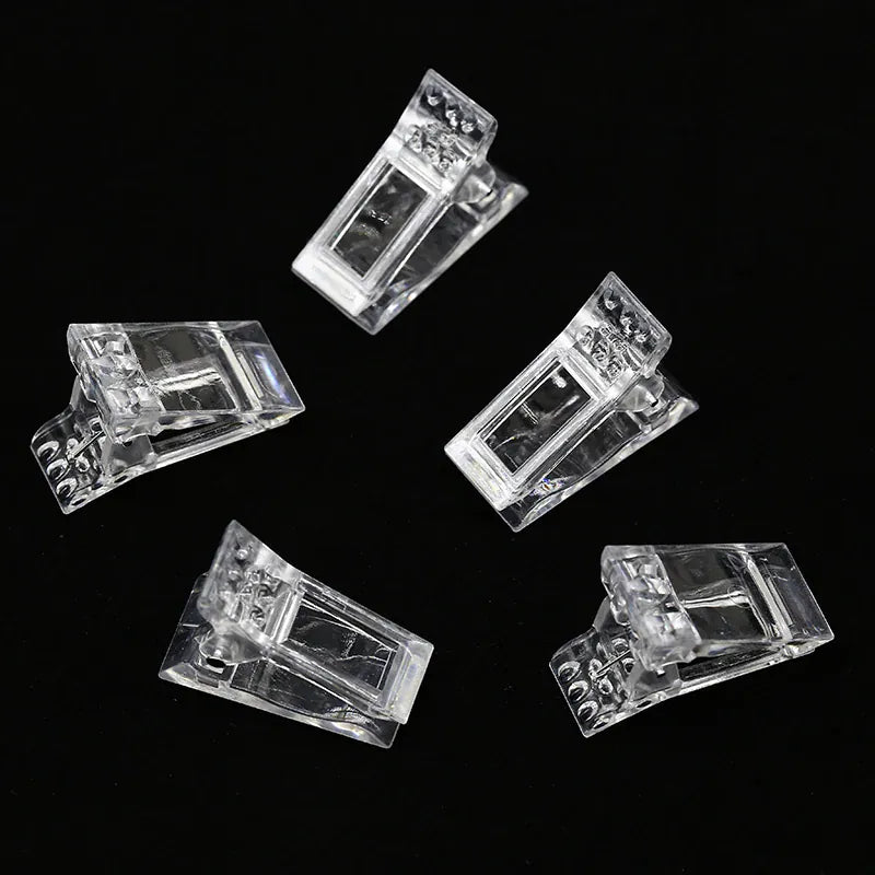 KissICON White-5pcs [KissIcon] Extension False Nails - Full Cover Acrylic
