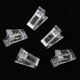 KissICON White-5pcs [KissIcon] Extension False Nails - Full Cover Acrylic