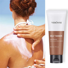 KissICON WHITE / 60ml Body Tanning Oil Bronzing Cream Natural Streak Free