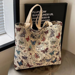 KissICON white big Canvas Tote – Fashionable Work Commuter