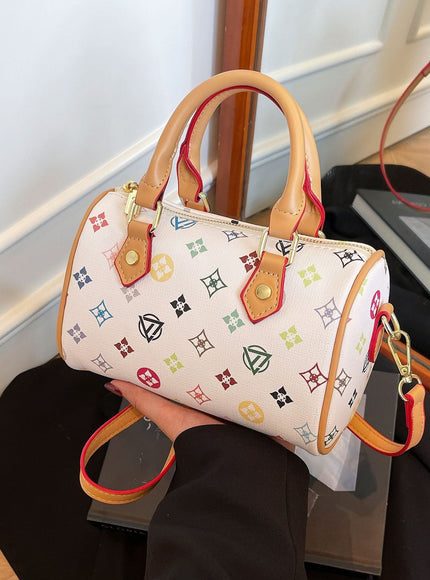 jkthpu-45 White Chic White PU Crossbody Bag