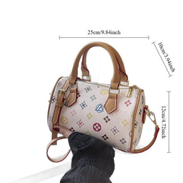 jkthpu-45 White Chic White PU Crossbody Bag