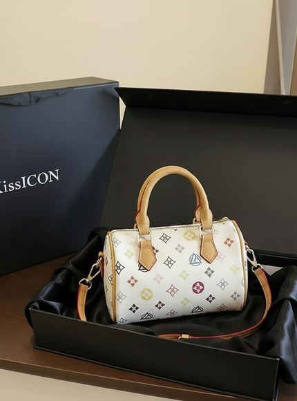 jkthpu-45 White Chic White PU Crossbody Bag
