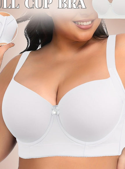 KissICON White / EU 95C Supportive Lifted Seamless Underwire Lingerie