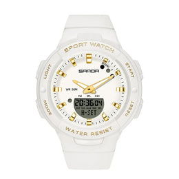 KissICON White  gold Uthai CE64 Women Watch - Fashion Outdoor Waterproof