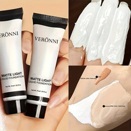 KissICON WHITE Halloween Pure White Makeup Foundation Mixable Pure White Foundation Adjuster Concealer Face Paint Makeup Clown COS Carnival