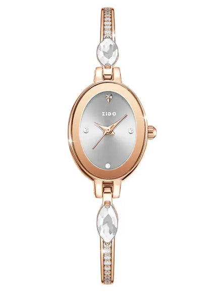KissICON White Kiss Icon UTHAI L96 Womens Watch Waterproof Crystal