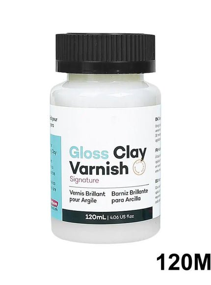KissICON White KissIcon 120ML Gloss Varnish For Air Dry Glaze